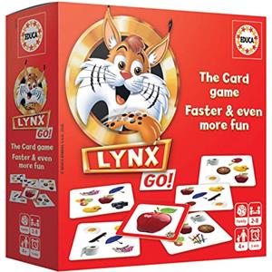 Educa - LINCE GO Gioco da Tavolo per Bambini 2-8 Anni | Educativo e Divertente, Perfetto per Famiglie e Gruppi Lynx (18922)
