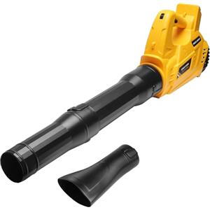 Powarobor Soffiatore per fogliame a batteria DEWALT 18 V XR MAX (20000 giri/min,9 m³/min,6 livelli,funzione di blocco,tracolla senza batteria, ideale per giardino e cortile, foglie autunnali