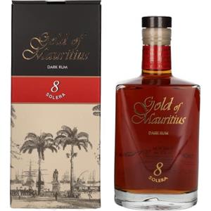 Gold of Mauritius 8 Solera Dark Rum 40% Vol. 0,7l in Giftbox