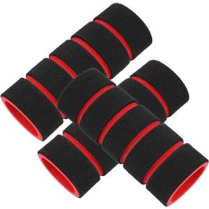 Baluue Sbarra per Trazioni Protezione in Spugna Nera, 3 Pezzi Maniche Imbottite Antiscivolo per Allenamento in Palestra, Accessori Confortevoli per Proteggere Telaio della Porta