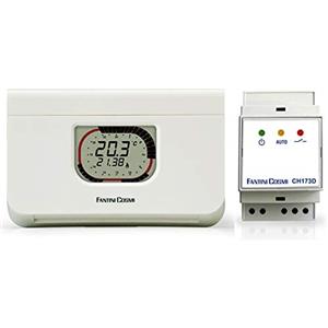 Fantini Cosmi Intellitherm C58RFR Cronotermostato giornaliero a radiofrequenza, a batterie