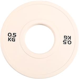 Comphic Palestra Micro-Type, dischi in gomma, con foro, 50,4 mm, 0,5 kg