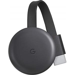 Google Chromecast per Televisione, Grigio Antracite, Dai Il Via Allo Streaming, Youtube