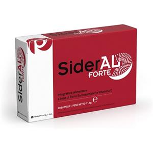 PHARMANUTRA SpA SIDERAL FORTE 20 CAPSULE SENZA GLUTINE SENZA LATTOSIO