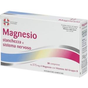 A&D SpA Gruppo Alimentare Diet Matt Pharma Magnesio 30 compresse - Integratore Alimentare
