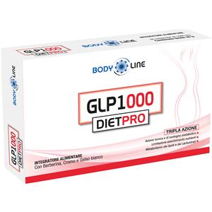 BODYLINE Srl GLP 1000 Dietpro 30 compresse - Integratore Controllo del Peso