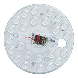 hero-s Pannello luminoso circolare a LED per ventilatore a soffitto Kit di per motori luminosi a LED Luce ventilatore a soffitto 12W 18W 24W 36W Lampadina circolare a led opzionale per la del a