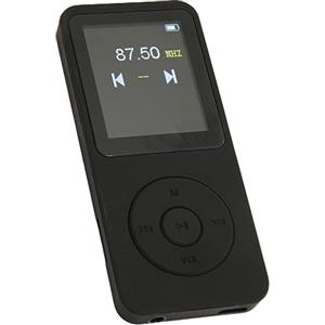 Generic Lettore MP3 con Audio HiFi Bluetooth 5.0 e Altoparlante Integrato per il Piacere della Musica Portatile Schermo ABS da 1,77 Pollici per L'intrattenimento Sempre e Ovunque