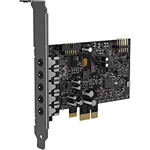CREATIVE Sound Blaster Audigy FX V2 Scheda Audio Interna Hi-RES PCI-e ad Alta risoluzione aggiornabile con Surround 5.1 discreto e virtuale, Scout Mode, SmartComms Kit per PC