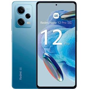 Xiaomi Redmi Note 12 Pro 5G 256GB Handy, hellblau, Sky Blue, Android 12, Dual