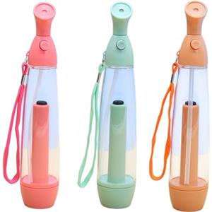 Générique Confezione da 3 vaporizzatori d'acqua manuali - nebulizzatore acqua ricaricabile, spray portatile in plastica, spray ideale per rinfrescare viso e corpo