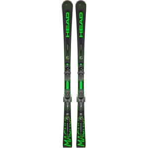 HEAD SUPERSHAPE E-MAGNUM SW SF-PR + PRD 12 BLACK-GREEN Sci Discesa attacchi