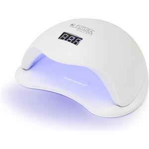 2Prof Lampada UV LED Unghie 48W FUTURA® Quartz 2Prof | 36 LED al Quarzo, Luce Bianca Non Affaticante | Spazio Ampio per Tutta la Mano | Fornetto Professionale Semipermanente, Gel e Acrygel | Timer