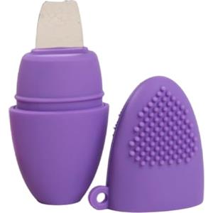 ZEPFJHE Spazzola in silicone per la pulizia del viso, spatola per la rimozione dei punti neri e la cura della pelle sensibile, detergente delicato per i pori