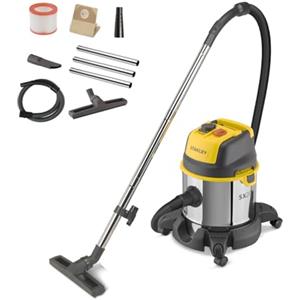 STANLEY AR Blue Clean STANLEY Aspiratore Solidi e Liquidi SXVC20XTE con Presa Elettroutensili (1400 W, 20 l)