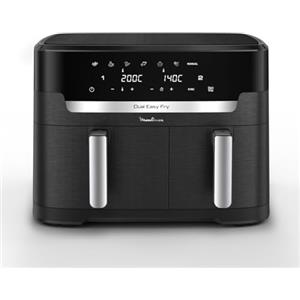 Moulinex Dual Easy Fry XXL, Friggitrice Aria 11L, Nero, EZ9428