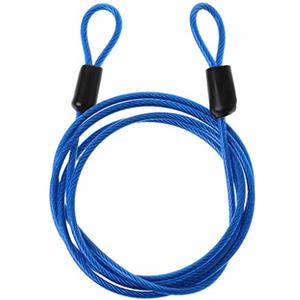 Oxxggkao Catena di sicurezza per bici con estremità arrotondata per bagagli, per moto, bici, corda in acciaio, per esterni, per moto