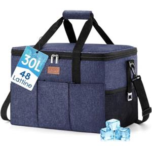 Lifewit Borsa Frigo, Portatile Borsa Termica con 2/3 Tasche Anteriori, Cooler Bag Pieghevole per Campeggio, Viaggi, Shopping, Picnic