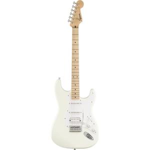 Fender Chitarra elettrica FSR Squier Sonic® Stratocaster® HSS, tastiera in acero, battipenna bianco, Arctic White