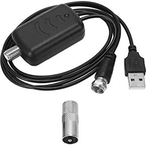 Tlilyy Antenna HDTV Antenna HDTV Antenna Amplificatore Segnale TV Kit di Alimentazione USB