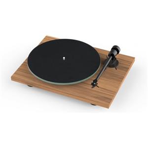 Pro-Ject Platine vinyle Pro Ject T1 Evo Phono Noyer + Cellule Ortofon OM10