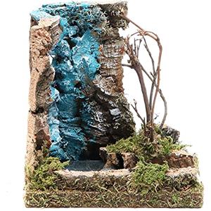 Holyart Cascata con inizio fiume per presepe 13x12x10