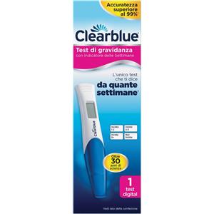Procter & gamble srl Clearblue Test Di Gravidanza Con Indicatore Delle Settimane, 1 Test Digitale