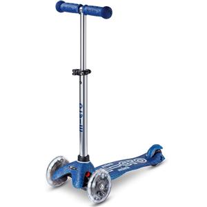 SELEGIOCHI Mini Micro Monopattino Deluxe LED Blu Glitter 3 Ruote