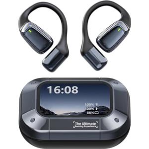 Relxhome AI Cuffie Traduzione Simultanea, Auricolari Traduttore Simultaneo Bluetooth 5.4 Wireless 3-in-1 con ENC, 8 Modalità AI-Traduzione, 134 Lingue, Traduttori Istantanei Vocali, 60 Ore per Viaggi e Affari