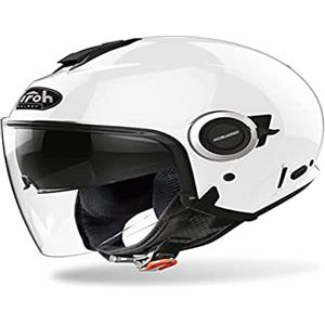 MOTOTOPGUN Airoh CASCO HELIOS COLOR WHITE GLOSS S