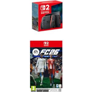 Nintendo Console Switch 2+EA SPORTS FC 26 Standard Edition Switch 2 | Chiave elettronica con software I Videogiochi | Italiano