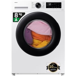 Samsung Lavatrice Crystal Clean WW80CGC04DAEET Libera installazione, 8 Kg, Wifi, Ecobubble, Vapore, Carica Frontale, 60l x 85h x 60p cm