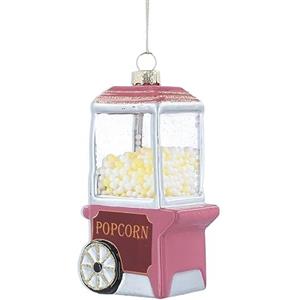 Gisela Graham - Macchina per popcorn rosa/trasparente