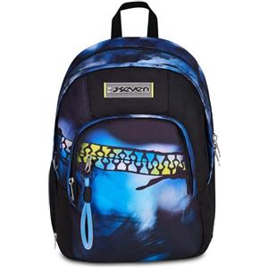 Seven Zaino Dual Detach Sganciabile Blu Fusion