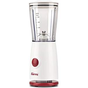 Girmi FR03 Frullatore Elettrico, 170W, 4 Lame In Acciaio INOX, 400 ml, Bianco
