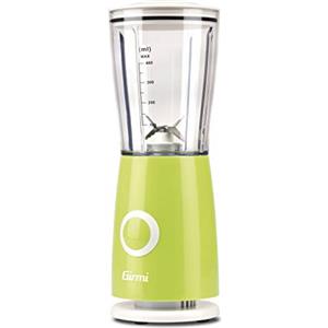 Girmi FR03 Frullatore Elettrico, 170W, 4 Lame in Acciaio INOX, 400 ml, Bicchiere graduato, Verde