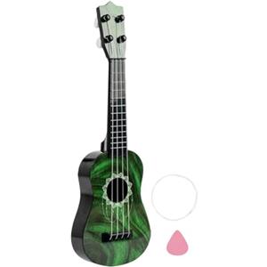 Generico Ukulele per principianti - Strumento musicale iniziale da 17 pollici | Strumento a pizzico a corde per studenti, ragazzi e ragazze, feste di viaggio in classe | Ukulele per bambini - Sala gioc