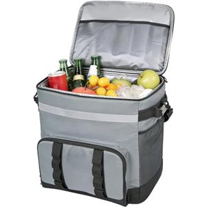 Generico Glaciere A Ruote - Tessuto Oxford EVA 33x28x38 Cm | Cassetta Ghiaccio Con Ruote | Borsa Termica Trolley | Frigoriferi Portatili Per Uso Esterno Campeggio Picnic Viaggi Feste In Spiaggia E Uso Giornali