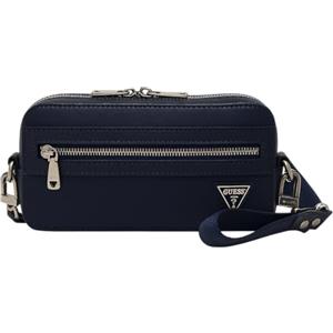 GUESS borsa a tracolla borsa da polso Berlin Camera Bag Blue Night blu scuro