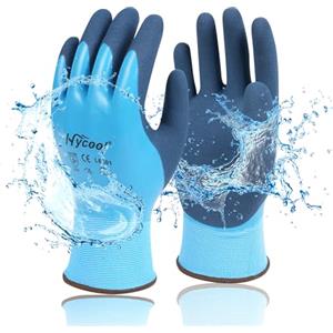 DS Safety L6201 Guanti da lavoro impermeabili 13 Gauge Hycool Grip per uomo con doppio rivestimento in nylon e schiuma di lattice guanto per uso multiuso 1 paio (XL)