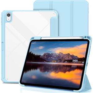 CACOE Cover Compatibile con iPad A16 11a Generazione Retro Trasparente