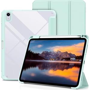 CACOE Cover Compatibile con iPad A16 11a Generazione Retro Trasparente