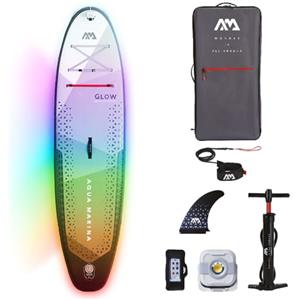 Aqua Marina Glow - Tavola gonfiabile per stand up paddle, 3,5 m, 10