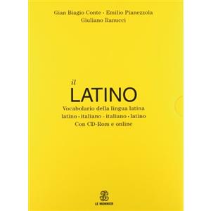 Mondadori Education, Le Monnier Il latino. Vocabolario della lingua latina. Latino-italiano italiano-latino. Con CD-ROM