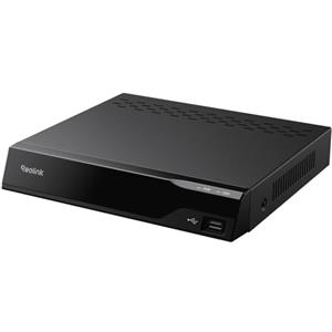 Reolink RP-PN16 Professional PoE NVR 16 MP Supporto Videoregistratore di rete di sorveglianza interna ed esterna, nero
