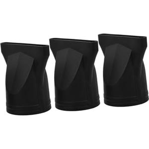 NOLITOY Ugelli per Asciugacapelli in Plastico Nero Resistente al Calore 3pezzi Concentratore Stretto per Styling Professionale a Casa in Salone