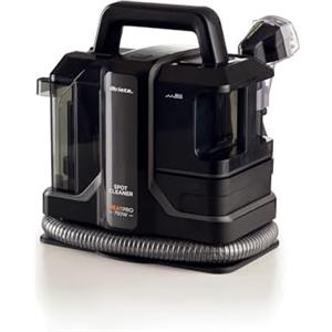 Ariete 2482 Spot Cleaner Heat Pro 750W, Pulitore per tappeti e tappezzerie,Lavatappeti, 750W, 2 serbatoi, Nero