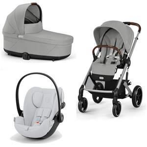 Cybex - Trio Balios S Lux con Cloud G I size, Stone Grey + Cloud G I-Size Fog Grey