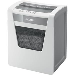 Leitz IQ, Distruggidocumenti Office P5, 10 fogli A4, Taglio micro, Sicurezza P5, Capacità 23 litri, Tecnologia anti-inceppamento, Tecnologia Touch-Control, 80020000