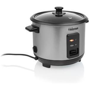 Tristar RK-6146 Cuociriso Elettrico, 1 Lt, 400 W, Antiaderente, con Funzione Mantenimento in Caldo
